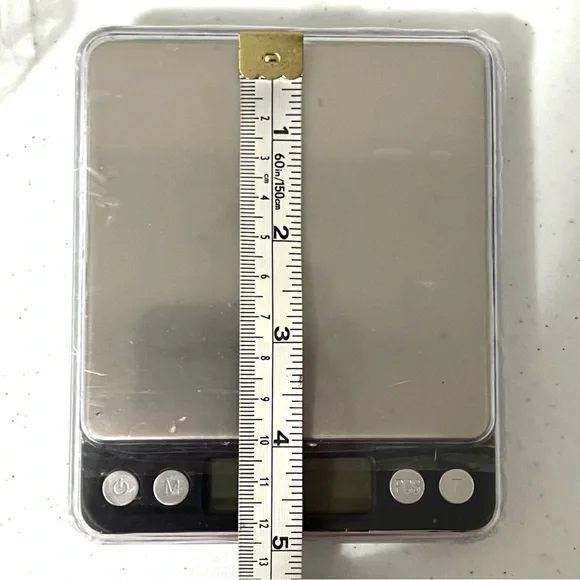 Rainbean 3KG Food Kitchen Scale Digital Grams & Ounces 5" X 4" - Picture 7 of 7